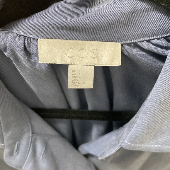 COS Blue Jacket Size 4 - Picture 4 of 5